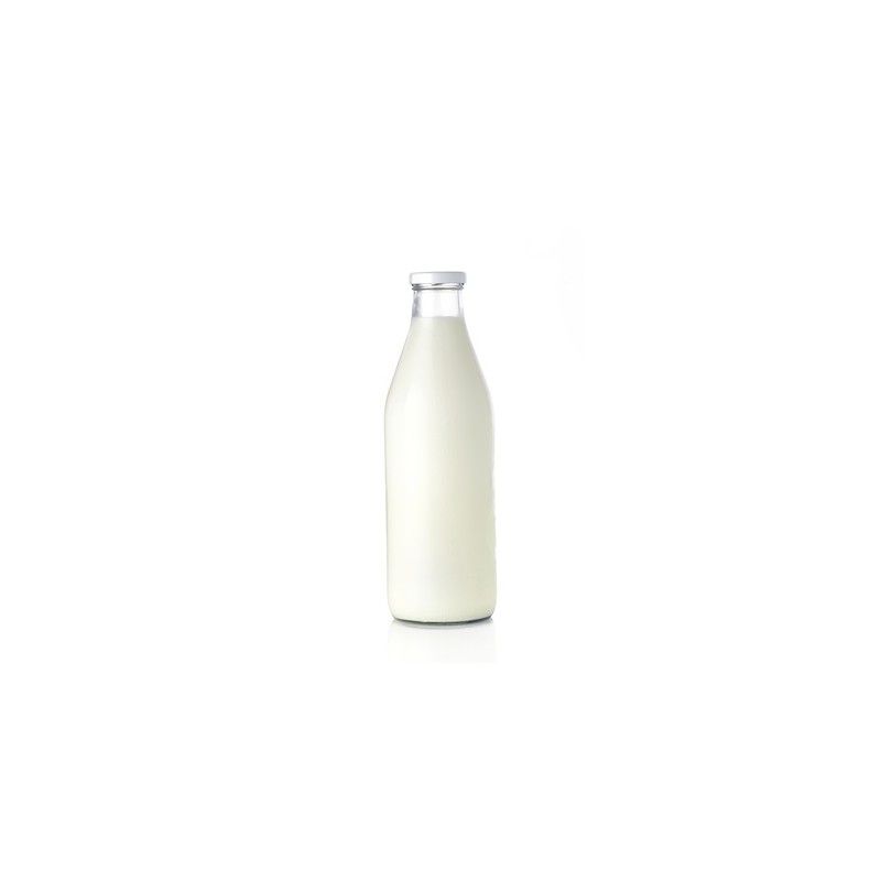 Melkfles 1 liter inclusief deksel - 1